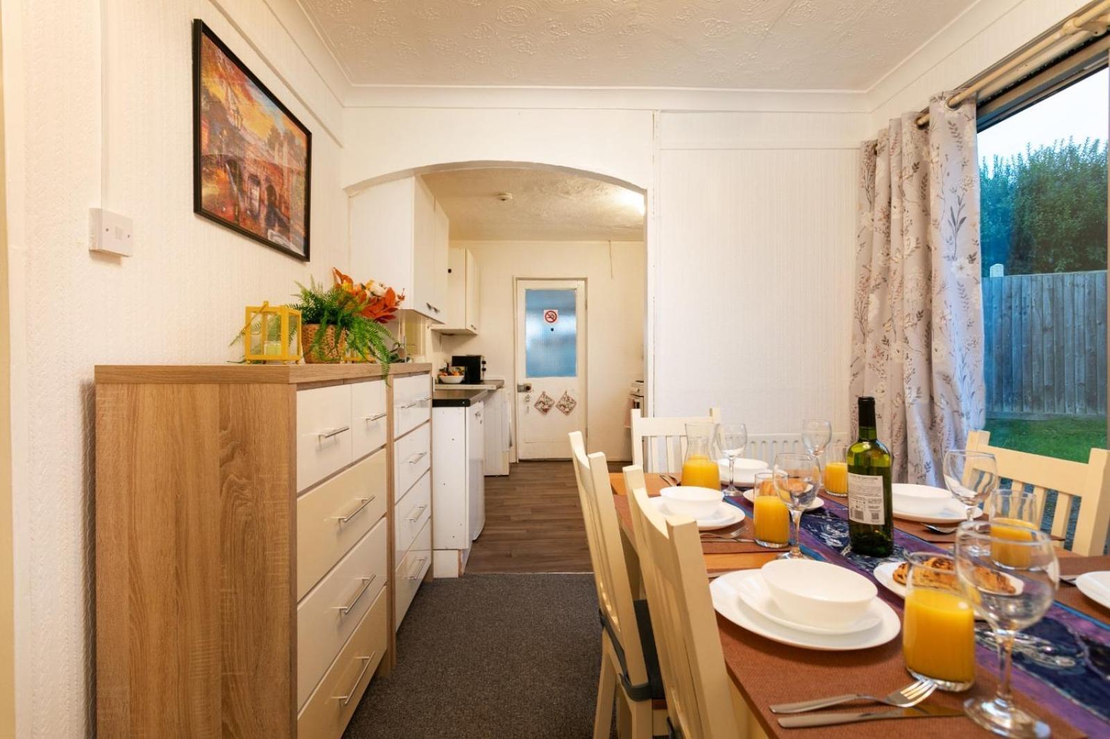 Cozyhome-3Br-5Guest#Netflix#Parking#Garden Nottingham Eksteriør bilde
